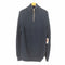 ザラ ZARA ハーフジップ ハイネック コットン ニット メンズ import:M