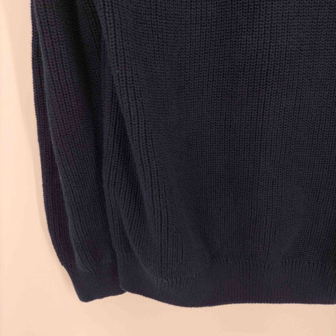ザラ ZARA ハーフジップ ハイネック コットン ニット メンズ import:M