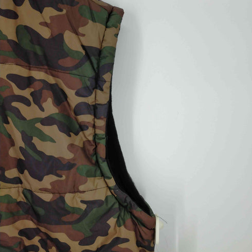 プロクラブ PRO CLUB Heavy Padding Vest:125 裏地フリースナイロンベスト オーバーサイズ ビッグサイズ 迷彩 カモ メンズ 5XL