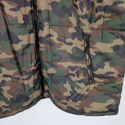 プロクラブ PRO CLUB Heavy Padding Vest:125 裏地フリースナイロンベスト オーバーサイズ ビッグサイズ 迷彩 カモ メンズ 5XL