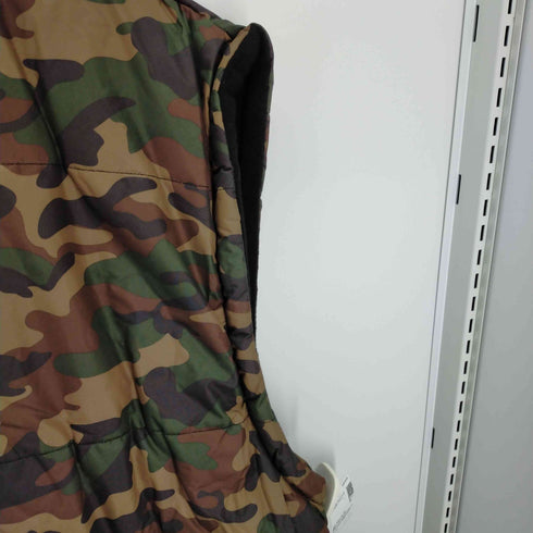 プロクラブ PRO CLUB Heavy Padding Vest:125 裏地フリースナイロンベスト オーバーサイズ ビッグサイズ 迷彩 カモ メンズ 7XL
