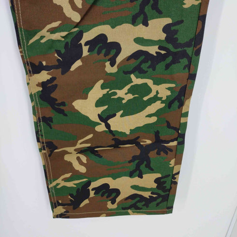 アカデミクス akademiks ワイドバギーデニムパンツ ヒップホップ カモ 迷彩 メンズ 46X32