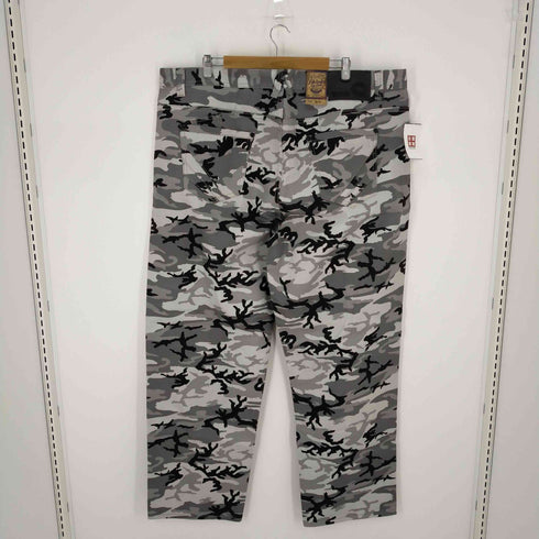 アカデミクス akademiks ワイドバギーデニムパンツ ヒップホップ カモ 迷彩 メンズ 48X34