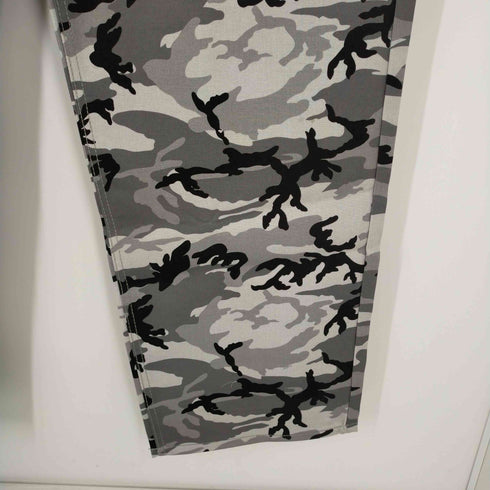 アカデミクス akademiks ワイドバギーデニムパンツ ヒップホップ カモ 迷彩 メンズ 48X34