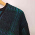アルプス ALPS 60s モヘア チェック柄Vネックニット メンズ import:M