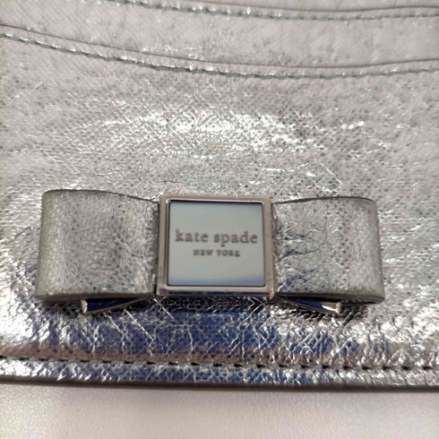 ケイトスペード Kate spade モーガン ボウ エンベリッシュド メタリック カード ホルダー レディース