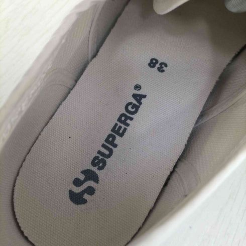 スペルガ SUPERGA コットンキャンバス ローカットスニーカー レディース EUR:38