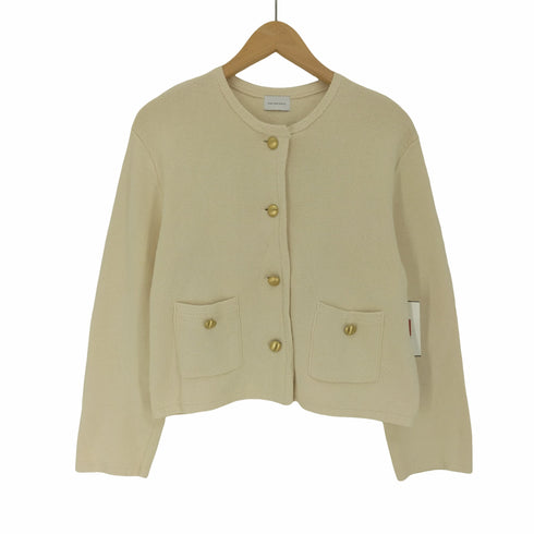 グリーンレーベルリラクシング GREEN LABEL RELAXING ハーフミラノ ニット ジャケット カーディガン レディース
