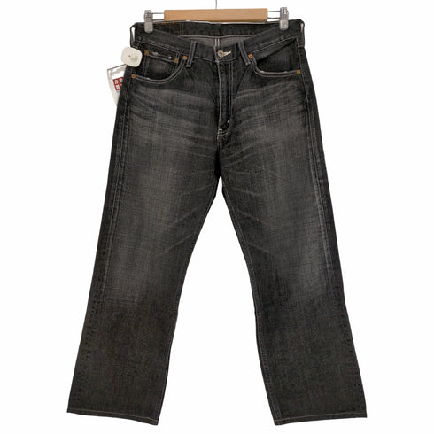リーバイス Levis 503 ジッパーフライ ブラックデニムパンツ メンズ W32 L33