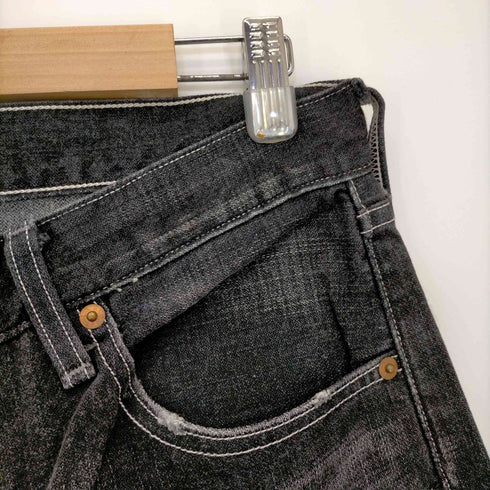 リーバイス Levis 503 ジッパーフライ ブラックデニムパンツ メンズ W32 L33