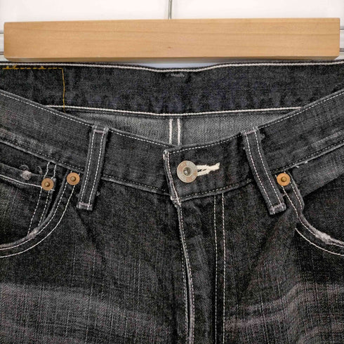 リーバイス Levis 503 ジッパーフライ ブラックデニムパンツ メンズ W32 L33