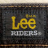リー Lee RIDERS ジッパーフライ ブラックデニムパンツ メンズ 32