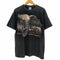 90-2000s スペイン製 STRUGGLE FOR SURVIVAL アニマルプリント クルーネックTシャツ ゾウ メンズ import:L