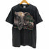 90-2000s スペイン製 STRUGGLE FOR SURVIVAL アニマルプリント クルーネックTシャツ ゾウ メンズ import:L