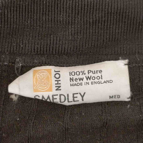 ジョンスメドレー JOHN SMEDLEY ニットポロシャツ England製 メンズ JPN:M
