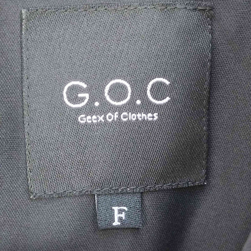 ジーオーシー G.O.C オーバーサイズプリーツドルマンシャツ メンズ FREE