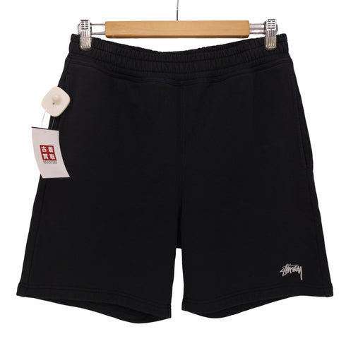 ステューシー Stussy STOCK LOGO SWEATSHORT ロゴ刺繍 ショート パンツ ショーツ メンズ JPN:S