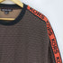 マイケルコース Michael Kors Logo Tape Cotton Blend T-Shirt モノグラム ロゴテープコットンブレンドTシャツ メンズ import:L