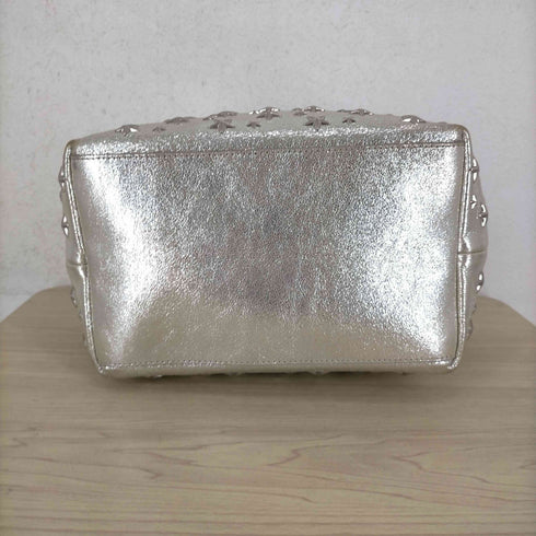ジミーチュウ JIMMY CHOO 総柄 スタースタッズ メタリックバッグ レディース