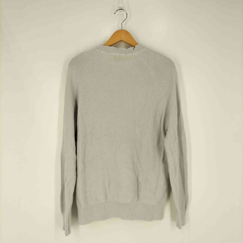 ザラ ZARA ヘムダメージ加工 ラグランスリーブ コットンニット メンズ import:L