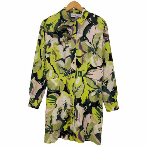 デシグアル Desigual カモフラージュ ショートシャツワンピース レディース import:L