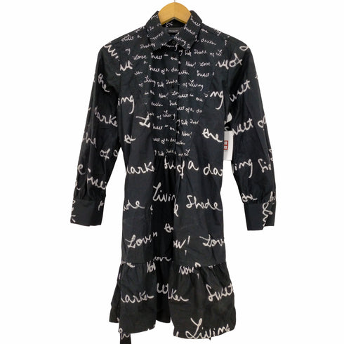 デシグアル Desigual メッセージ ショートチュニックワンピース レディース import:XS