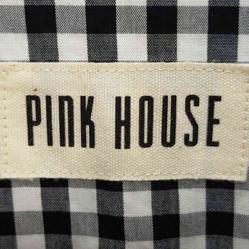 ピンクハウス PINK HOUSE バックロゴロングスナップカーディガン レディース
