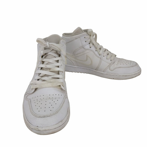 ジョーダンブランド JORDAN BRAND AIR JORDAN 1 MID Triple White メンズ 28