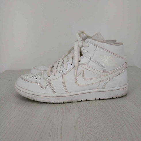 ジョーダンブランド JORDAN BRAND AIR JORDAN 1 MID Triple White メンズ 28