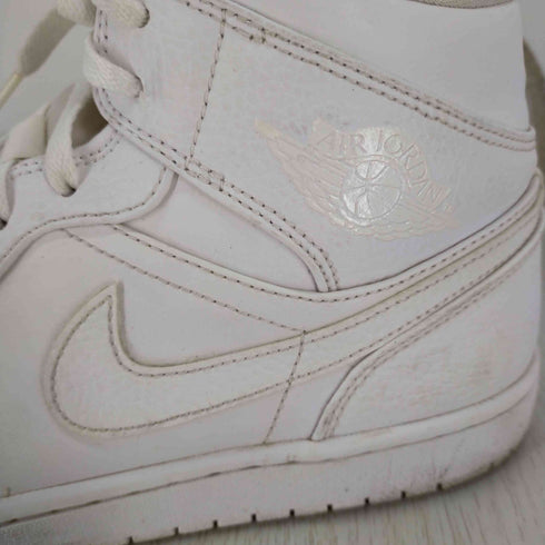 ジョーダンブランド JORDAN BRAND AIR JORDAN 1 MID Triple White メンズ 28