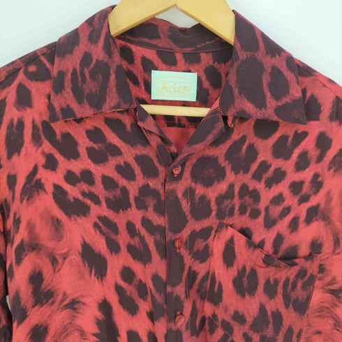 アリーズ ARIES Leopard Hawaiian Shirt レオパード ハワイアンシャツ メンズ import:S