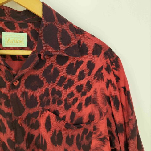 アリーズ ARIES Leopard Hawaiian Shirt レオパード ハワイアンシャツ メンズ import:S