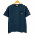 ステューシー Stussy ワンポイント ロゴ刺繍 半袖 ポケットTシャツ メンズ import:M