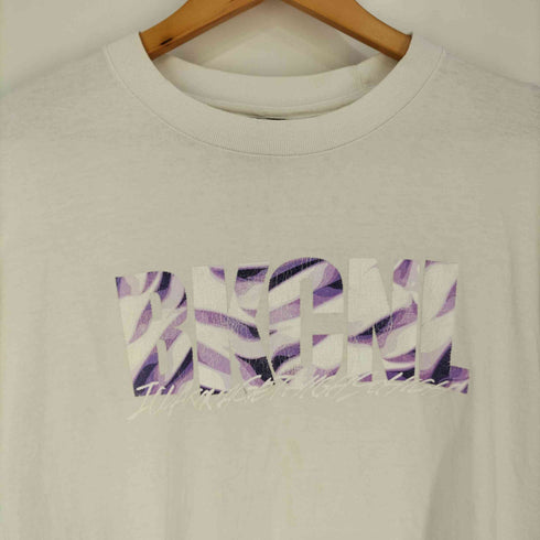 バックチャンネル Back Channel BKCNL フロントプリント クルーネックTシャツ メンズ JPN:XL