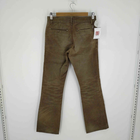 ゴーサンゴーイチプールオム 5351 POUR LES HOMMES 加工フレアパンツ フロントポケット ステッチワーク メンズ JPN:2