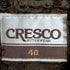 CRESCO ボアライナー付 レザーハーフコート メンズ 40