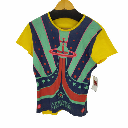 ヴィヴィアンウエストウッドマン Vivienne Westwood MAN オーブ 総柄 S/S TEE メンズ JPN:46
