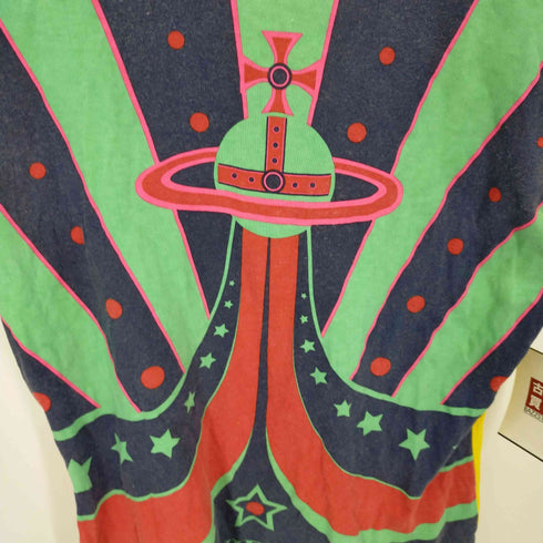 ヴィヴィアンウエストウッドマン Vivienne Westwood MAN オーブ 総柄 S/S TEE メンズ JPN:46