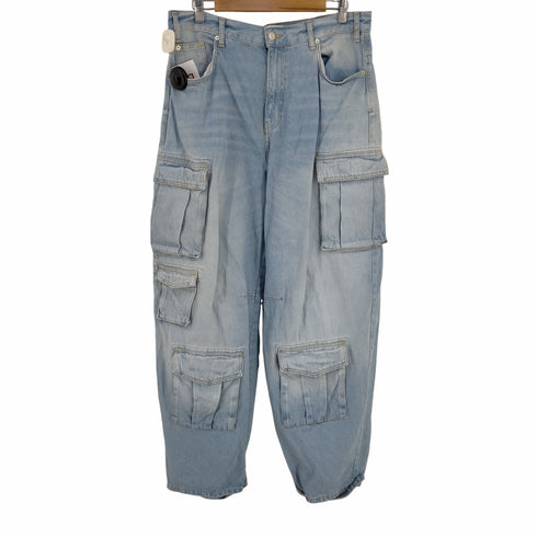 ザラ ZARA UTILITY CARGO JEANS メンズ 44