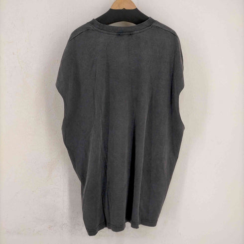 ザラ ZARA バタフライプリント ダメージ加工 タンクトップ メンズ JPN:XL