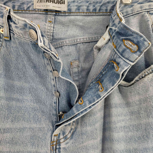 ザラ ZARA RHUIGI Wide Fit Denim Pant メンズ
