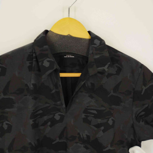 ゴーサンゴーイチプールオム 5351 POUR LES HOMMES スキッパーシャツ 迷彩 カモ メンズ JPN:48
