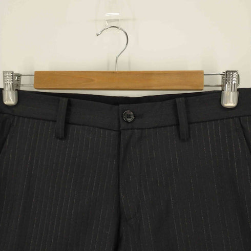 ゴーサンゴーイチプールオム 5351 POUR LES HOMMES ラメピンストライプスラックスパンツ メンズ JPN:2