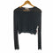 カルバンクライン CALVIN KLEIN クロップドニットトップ レディース import:M