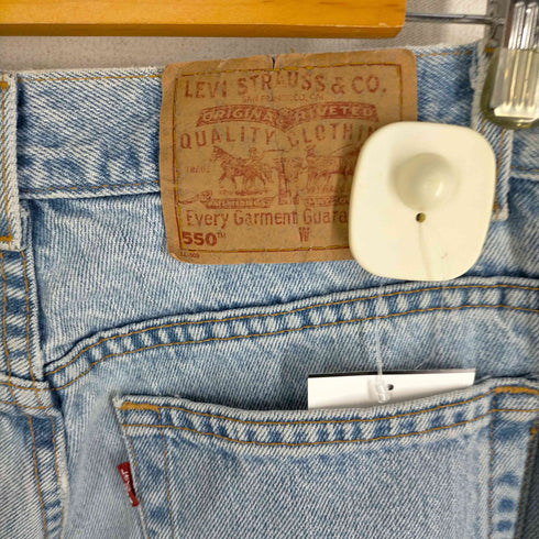 リーバイス LEVI STRAUSS&CO 90s 550 512刻印 USA製 テーパードデニムパンツ メンズ JPN:L