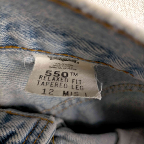 リーバイス LEVI STRAUSS&CO 90s 550 512刻印 USA製 テーパードデニムパンツ メンズ JPN:L