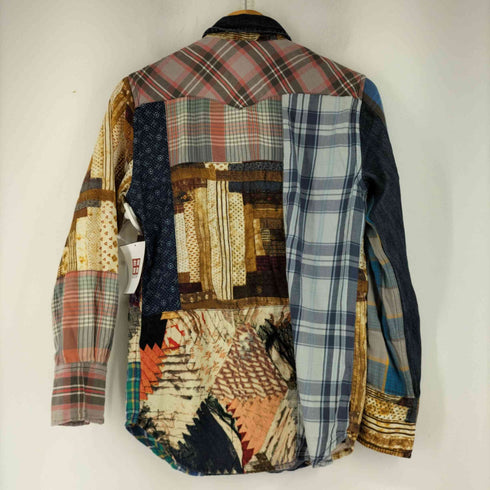 デニムアンドサプライ ラルフローレン DENIM & SUPPLY RALPH LAUREN 転写ウエスタンL/Sシャツ レディース import:XS