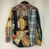 デニムアンドサプライ ラルフローレン DENIM & SUPPLY RALPH LAUREN 転写ウエスタンL/Sシャツ レディース import:XS