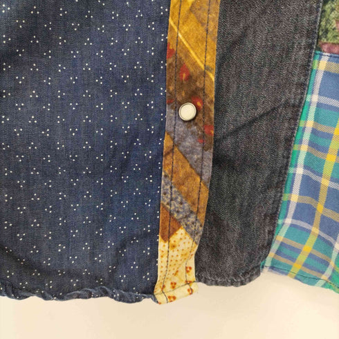 デニムアンドサプライ ラルフローレン DENIM & SUPPLY RALPH LAUREN 転写ウエスタンL/Sシャツ レディース import:XS