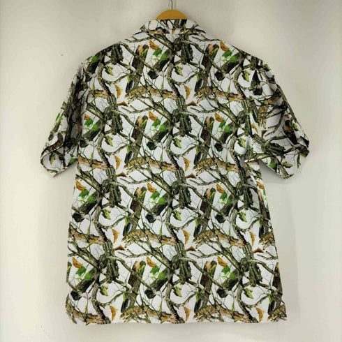 BACANCES リアルツリー 開襟スナップボタンボックスシャツ メンズ import:XL